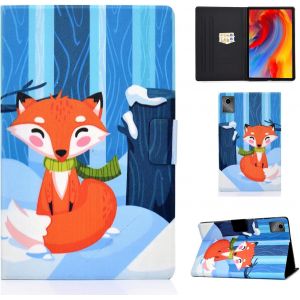 Coque Pour Lenovo Tab M11 11"" 2024 Housse Étui De Protection Avec Veille/Réveil Automatique Coque Tablette Lenovo Tab M11 2024 Tb-331fc, Renard Rouge[Coq9129790] - Neuf