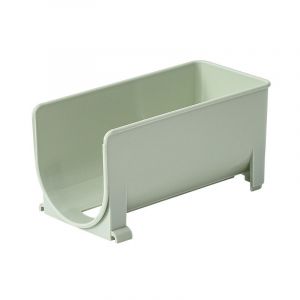 Porte-bouteilles bleu et vert (lot de 2) - Porte-bouteilles empilable en plastique sans BPA pour 1 bouteille de vin ou autre boisson - Porte-bouteilles moderne - Neuf