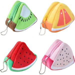 Pack Mini porte Monnaie pour les Enfants, une Petite Toile Pochette Peluche Petit porte-Monnaie, les Petits porte-Monnaie pour les Cartes de Crédit, Cartes d'identité, les Clés, les Écouteurs, le rouge à Lèvres - Neuf