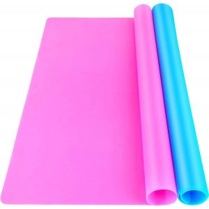 Ayuhr-Lot De 2 Tapis En Silicone 30 X 40 Cm Pour Résine Époxy, Tapis De Table, Tapis De Bricolage, En Résine Coulée, Artisanat - Neuf