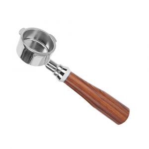 Porte-filtre sans fond Style 4 51 mm en acier inoxydable à 3 oreilles - Neuf
