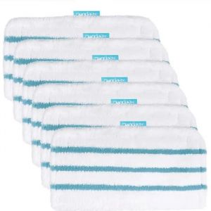 Lot de 6 Lingettes Microfibres Rectangulaires pour Black Decker Balais Vapeur - Alternative à FSMP20 - Neuf