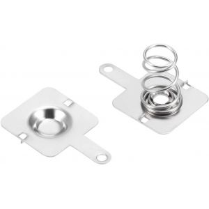 KALANKA-Lot de 20 paires de ressorts de conversion n&eacute;gatif positif pour piles AA 12 mm x 12 mm x 0,3 mm - Neuf