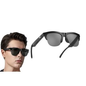 Lunettes intelligentes Bluetooth avec haut-parleurs &agrave; oreille ouverte et commandes tactiles pour la musique et les appels - Neuf