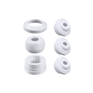 3 buses d'entr&eacute;e &agrave; flux directionnel de 1,9 cm pour raccord de retour de piscine/spa - Neuf