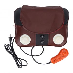 Coussin de massage electrique pour le cou, compresse chaude, simulation de petrissage, coussin de massage pour le dos, les jambes et la taille, 220 V - Neuf