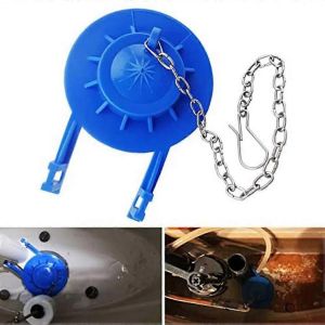 1PCS Clapets de toilette Robinets de chasse Couvercle Caoutchouc PVC Bouchon Vanne de vidange Closestool Tank Pièces de rechange Accessoires de salle de bain - Neuf