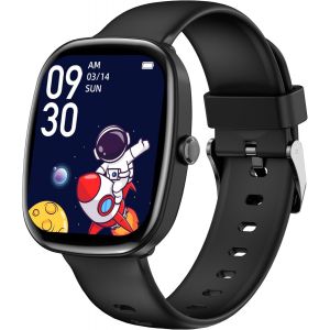 Montre Connectée Enfants, Fitness Tracker Montre pour Enfants Filles Garçons avec Podomètre, 100 Modes Sport, Moniteur de sommeil, Réveil, Cadeau pour Garçons, Filles et Adolescents 6+ (Gris Foncé) - Neuf