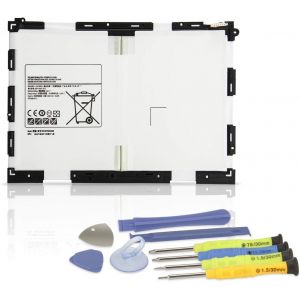 3.8v 22.8wh 6000mah Eb-Bt550abe Tablette Batterie Portable Pour Samsung Galaxy Tab A 9.7 Sm-T550 Sm-P550(Wifi) Sm-T555 Sm-P555(3g,4g/Lte&wifi) S-Pen Sm-T555c Sm-P351 P550 T550 T555 With Tools - Neuf
