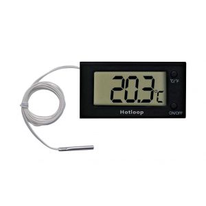 KAL-Thermomètre De Four Avec Sonde Digital Résistant À La Chaleur Jusqu'À 300°C, Thermomètre Four De Cuisson Analogique Avec Grand Écran Pour La Cuisine Rôtir Grill Pizza - Neuf