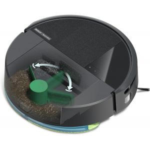 lbgwp60-Roomba 205 Dustcompactor Combo Robot - Compacte Automatiquement Les Débris À LIntérieur Du Robot Jusqu'À 60 Jours - Clearview Lidar - 7Kpa - Se Recharge Et Reprend Le Travail -Smartscrub -Noi - Neuf