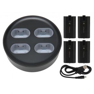 Chargeur De Batterie Pour Manette Xbox One 4 X 800 Mah, Station De Charge Rechargeable Pour Xbox One Sx - Neuf