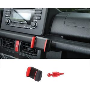 Cmjaagur-Support De T&eacute;l&eacute;phone Portable De Voiture Pour Suzuki Jimny Jb64 Jb74 2019-2024, En Aluminium Et Abs, Rotatif &Agrave; 360&deg;, Pour T&eacute;l&eacute;phones Portables De 4 &Agrave; 7 Pouces, Iphone, Galaxy, Mate, Etc.[M1365] - Neuf