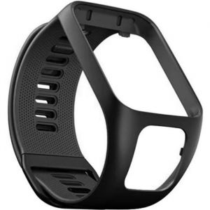 Noir Bracelet De Montre En Silicone De Remplacement Pour Tomtom Runner 2/3 Tomtom Spark 3 - Neuf
