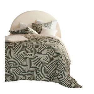 Housse Couette + Taie 220 X 240 Cm Geometrique Naya - Neuf