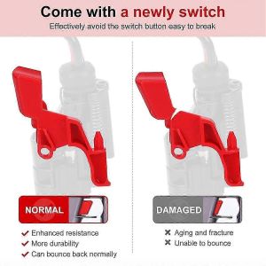 Remplacement de l'ensemble de l'interrupteur à gâchette V15 pour V15 SV22 SV28,aspirateur,bouton d'alimentation Édition des pièces de rechange - Neuf