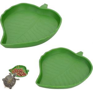 Lot De 2 Bols D'eau Pour Reptiles - Pour Lézards,Hamsters,Serpents - 2 Tailles - Neuf