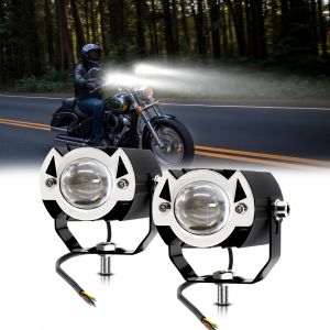 Feux De Conduite Led Pour Moto, 60 W 6000 K/3000 K, Projecteurs Super Lumineux, Antibrouillard éTanches Pour Voitures, Tracteurs, Camions, Vtt, Suv, Bateaux, Lot De 2 - Neuf