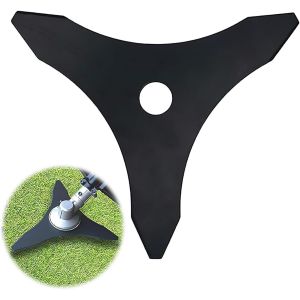 MEVRONISSHOP-Lame 3 Dents, Lame D&eacute;broussailleuse Ronce, Lame de D&eacute;broussailleuse Universelle, Disque Debrouissalleuses Lames, T&ecirc;tes pour D&eacute;broussailleuses, accessoires Tondeuse &agrave; Gazon, 25.4 X 255 m - Neuf