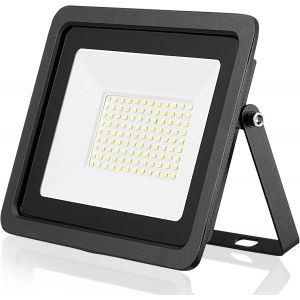Dgbcz-Projecteur D'extérieur Led Projecteur 10w 20w 30w 50w 100w Applique Murale Réflecteur Ip68 Éclairage De Jardin Étanche(Blanc Chaud, 50w) - Neuf