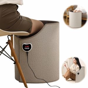 JGD-Panneau chauffant pliable &agrave; infrarouge lointain, Chauffage d'appoint pour bureau Bureau Poste de travail sous la table avec 8 niveaux de temp&eacute;rature r&eacute;glables, pour les Pieds,le Dos et Tout le Co - Neuf