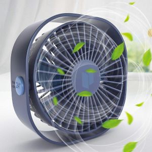 Mini ventilateur de table avec direction du vent réglable - Neuf