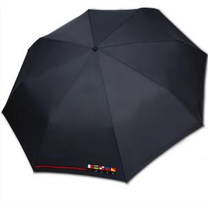 Parapluie De Pluie Grand D&ocirc;me 107 Cm. Parapluie Automatique Coupe-Vent Robuste Pour Homme, Doublure Pratique Anti-Goutte Avec Fermeture &Eacute;clair [Auckland] - Neuf