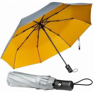 nzqaf-Parapluie Pliant Automatique, Parapluie Homme Parapluie de voyage résistant à la pluie de résistance compacte de haute qualité pour les hommes et les femmes poignée non glissante - Neuf
