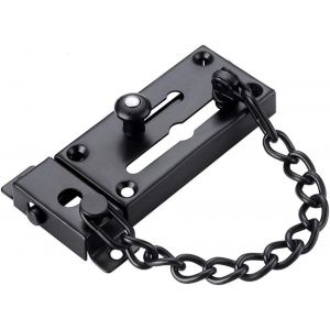 ChenQuanSarl-Chaîne De Verrouillage De Porte, Boulon De Porte En Acier Inoxydable Chaîne De Porte Antivol Verrou Coulissant Loquet De Sécurité De Porte Chaîne Plus Épaisse Avec Vis, Pour Fenêtre De P - Neuf