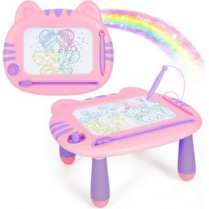 KALANKA-Jouet pour Enfant de 1 à 3 Ans, Tableau de griffonnage magnétique pour Les Tout-Petits de 1 à 3, Jouet éducatif pour bébé de 12 Mois, 1, 2, 3 Ans, Tout-Petit - Neuf