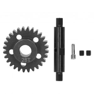 RC 28T Kit de bobine d'engrenage pour Arrma 1/7 1/8 RC voiture de remplacement R&eacute;paration d'entra&icirc;nement Pi&egrave;ces d'arbre de bobine d'engrenage - Neuf