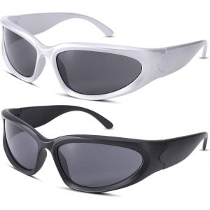 Lunettes De Soleil De Sport, Enveloppantes Pour Homme, Lunettes De Soleil Pour Homme, Lunettes De Soleil Pour Homme, Lunettes De Soleil Vintage Pour Homme Et Femme, Lunettes De Soleil Miroir - Neuf