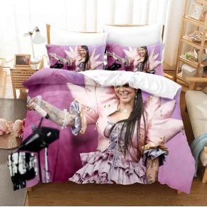 Parure De Lit Imprimee En 3d M-Melanie Martinez, Taie D'oreiller, Album De Maison De Poupée, Housse De Couette, Simple, Double, Double, Queen, King Size, Cadeaux Pour Garcon S Et Filles - Neuf