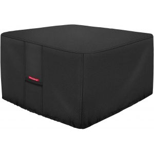Housse De Protection Pour Brasero &iquest; Imperm&eacute;able 600d Robuste &iquest; Housse De Table Carr&eacute;e Noire &iquest; 81,3 X 81,3 Cm - Neuf