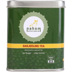 Checarzhn--No1-Premium Darjeeling Loose Leaf Black Tea, Himalayan Black Tea - Flowery, Aromatic & Delicious | Picked & Packed In India | Champagne Of Teas | 3.53oz / 100 Gramms - Neuf