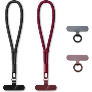 KAL-Cordon Telephone Portable Dragonne Telephone Portable, R&eacute;glable Cha&icirc;ne De T&eacute;l&eacute;phone, Universel Lani&egrave;re T&eacute;l&eacute;phone, Anti-Perte Bracelet, Cordon Court - Neuf