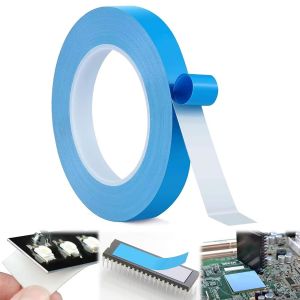 Ruban Adhésif Conducteur Thermique, Ruban Adhésif Thermique Double Face, 25M × 10Mm Thermal Adhesive Tape, Double Sided Thermal Ad - Neuf