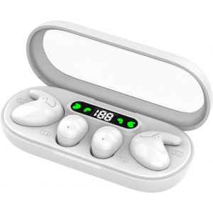 Deux Paires De Noir Mini Petits Bluetooth 5.4 Écouteurs Sans Fil Oreillette Invisible Sommeil Waterproof Étanche Sport Double Ecouteur Petite Oreille Pour Couples À Deux - Neuf
