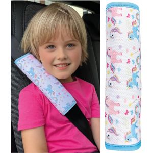 Ershi-1x Voiture Protège-Ceinture Licorne Ceinture De Sécurité, Protection Épaule, Coussin Pour Épaule, Épaulière, Siège Enfant, S[5 - Neuf