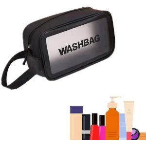 Trousse de toilette imperméable en PVC ¿ Trousse de toilette de voyage et organiseur de cosmétiques pour hommes, femmes et enfants ¿ Solution de rangement de haute qualité - Neuf
