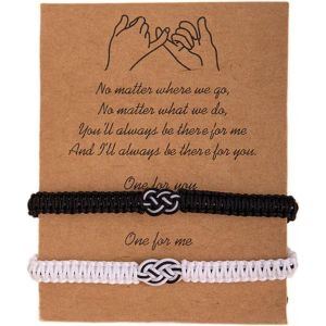Eryi-R Bracelet Couple, Bracelet Couple Amoureux, Cadeau Pour Couple, Bracelet Amoureux Bracelet Couple Pour Homme Femme Cadeau D'anniversaire De Noël Pour Petite Amie Petit Ami Mari Épouse - Neuf