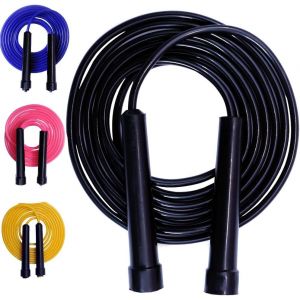 Corde &Agrave; Sauter R&eacute;glable Corde De Vitesse Corde Crossfit Pour L'exercice D'entra&icirc;nement De Boxe Fitness Pour Hommes Et Femmes Enfants Jeu Scolaire Activit&eacute; De Plein Air 9ft.[K144] - Neuf