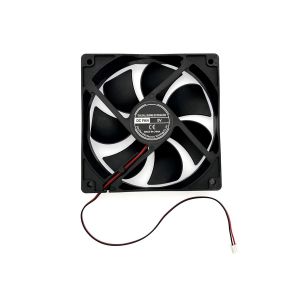 Ventilateur 120 x 120 x 25 mm, 2 pôles, DC, 5 V, avec câbles, 120 x 120 x 25 mm, silencieux, 120 mm, 12 cm, 5 V, pour boîtier de PC, imprimante 3D, avec câble et prise - Neuf