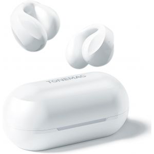 Q3B Écouteurs Intra-Auriculaires Sans Fil Bluetooth 5.3 À Clipser, Pilotes De 13 Mm, Basses Profondes 34H, Microphone Enc Intégré, Usb-C, Écran Led - Neuf