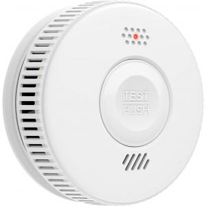 D&eacute;tecteur de fum&eacute;e Autonome, D&eacute;tecteur de Fum&eacute;e avec Capteur Photo&eacute;lectrique, D&eacute;tecteur d'incendie Conformi &agrave; EN14604, Alarme de 85 DB,3 Ans Batterie - Neuf