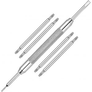 Kal-4 Aiguilles De Montre À Tige De Ressort En Acier Inoxydable 1,5 Mm Bracelet De Montre À Tige De Ressort Broches De Remplacement Accessoires 1x Outil De Réparation 16mm - 24mm - Neuf