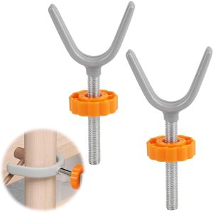 Kalanka-2 Pi&egrave;ces Y Filet&eacute;es De Broche Tiges Pour Barri&egrave;res De S&eacute;curit&eacute;, M10 B&eacute;b&eacute; Gates Vis Tiges Fixation De La Barri&egrave;re De S&eacute;curit&eacute;, Tige Filet&eacute;e Pression - Neuf