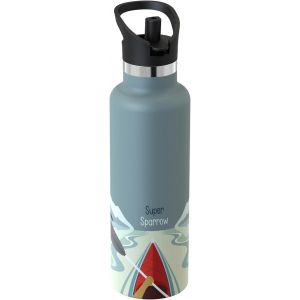 Gourde Isotherme - Bouteille Isotherme - 350ml, 500ml, 750ml, 1l- Gourde Sport Étanche Avec Couvercle À Paille - Gourde Enfant Sans Bpa, Pour Bureau, Maison - Neuf