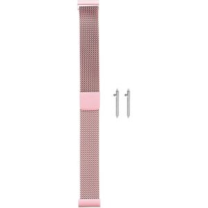 Eryi-Bracelet De Montre En Maille En Acier Inoxydable 14 Mm À Dégagement Rapide Avec Fermoir Magnétique Pour Hommes Et Femmes, Rose - Neuf