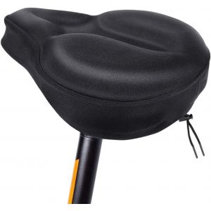 Housse De Selle De Vélo Large En Gel Avec Mousse À Mémoire De Forme Antidérapante Creuse Pour Hommes Et Femmes - Neuf